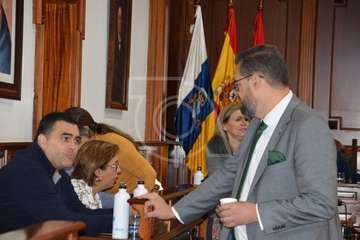 Pleno del Ayuntamiento correspondiente a enero de 2020 (Foto TA)